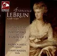 LeBrun: 6 Sonatas for Fortepiano & Violin / Jakuc, Maiben
