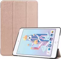 Apple iPad 10.2 inch 2019 / 2020  - Ultraslanke Hoesje Tri-Fold Cover Case - Rose goud