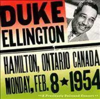 Duke Ellington In Hamilton, Ontario 1954