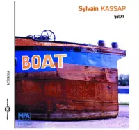 Sylvain Kassap - Boites (CD)
