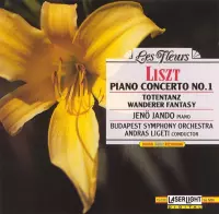 Les Fleurs- Liszt: Piano Concerto no 1, etc / Ligeti, Jando