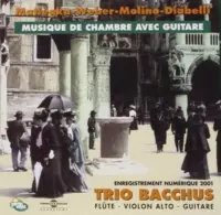 Trio Bacchus - Musique De Chambre Avec Guitare (CD)