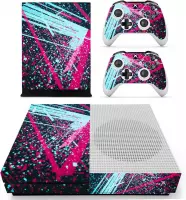 Xbox One Slim Sticker | Xbox One Slim Console Skin | Colored Space | Xbox One Slim Colored Space Skin Sticker | Console Skin + 2 Controller Skins