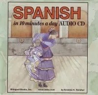 Spanish In 10 Minutes A Day Audio Cd Wallet - Library Edition