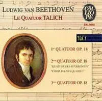 Beethoven: Quatuors Op 18 - 1 a 3, Vol 1 / Talich Qrt