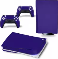 PS5 skin Dark Blue - PS5 Disk| Playstation 5 sticker | 1 console en 2 controller stickers