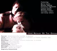 Love Affairs of the Opera
