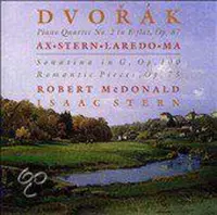 Dvorak: Piano Quartet No. 2 in E flat, Op. 87; Sonatina in G, Op. 100; Romantic Pieces, Op. 75