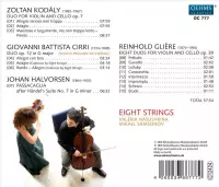 Eight Strings - Duos For Violin And Piano (CD)