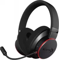 Sound BlasterX SoundBlaster X H6 Gaming headset 3.5 mm jackplug Kabelgebonden Over Ear Zwart, RGB