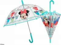 paraplu Minnie Mouse 74 cm meisjes transparant