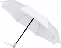 paraplu miniMAX auto open en close 100 cm wit