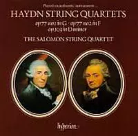 Haydn: String Quartets Op 77, 103 / Salomon Quartet