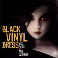 Woman In The Black Vinyl Dress