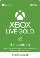 Microsoft Xbox Live Gold - 3 Maanden Abonnement - Xbox Series X|S, Xbox One & Xbox 360 Download