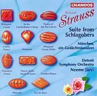 Strauss: Suite from Schlagobers, etc / Jarvi, Detroit SO