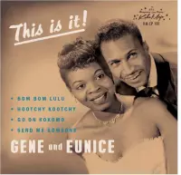 Gene & Eunice - Bom Bom Lulu (7" Vinyl Single)