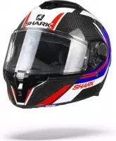 Shark Spartan GT Carbon Tracker DBR Carbon Blauw Rood XXL