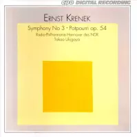 Krenek: Symphony no 3, etc / Ukigaya, NDR Hannover