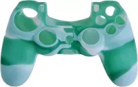 Siliconen hoes purecolor Fresh Blue Green - voor PS4 controller