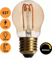 Proventa DECO LED Filament lamp E27 - Model XS - Dimbaar -  ⌀ 45 mm - Extra warm wit