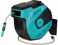 LUCIEN LE JARDINIER Automatische wandslanghaspel met tuinslang 15 m