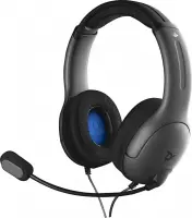 PDP Gaming LVL40 Stereo Gaming Headset - PS4 & PS5 - Official Licensed - Zwart