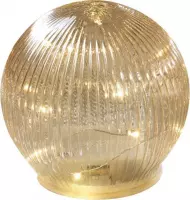 Mascagni - Glazen kerstbal met LED-verlichting, diameter 12 cm -  0N C990