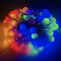 Feestverlichting multi color 80 LED's - 12 meter - voor binnen & buiten