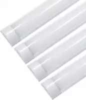 LED strip 120cm 48W (4 stuks) - Wit licht - Overig - Wit - Pack de 4 - Wit licht - SILUMEN