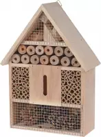 Insectenhotel gemaakt van hout - 19.5x7.5x29.5cm