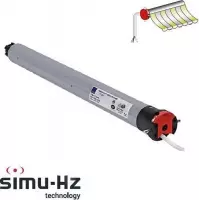 Simu T5 E SP Hz buismotor met geïntegreerde ontvanger voor cassetteschermen - Kracht: 25 Nm