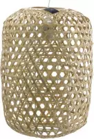 Hanglamp - hanglamp | wit | bamboo | 30x30x43 cm - bamboe - 30x30x43