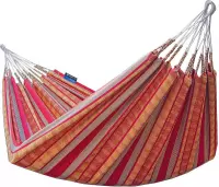 Potenza – familie hangmat uit Colombia extra groot – 380 x 180 cm – rood