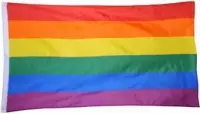 Regenboog vlag (LGBT - Gay vlag) - 90 x 150 cm