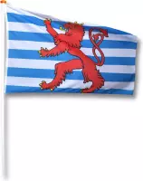 Vlag Luxemburg handel 150x225 cm.