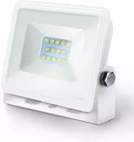 Buitenlamp wit | LED 10W=90W halogeen schijnwerper | daglichtwit 6400K | waterdicht IP65