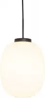 Dyberg Larsen Hanglamp Dl39 30 Cm E27 Glas 60w Wit/zwart