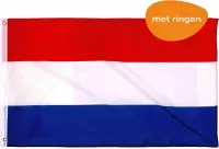 Grote Nederlandse Vlag - Boeren Protest - Koningsdag - Voor Aan Huis – Hollandse Driekleur – Nationale Vlag 4 en 5 Mei - Dutch Flag – Kingsday - Bevrijdingsdag Nederland - Holland