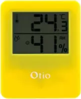 Otio Magnetische Thermometer/hygrometer Voor Binnen Geel