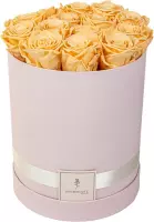 Flowerbox longlife rozen | PINK | Large | Bloemenbox | Longlasting roses PEACH | Rozen | Roses | Flowers