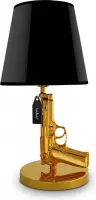 MikaMax Golden Gun Lamp Replica - Pistoollamp - Beretta - Tafellamp - Goud - 43 x 24 x 43cm