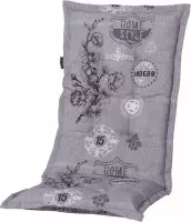 Madison tuinkussen lage rug Cars 105x50 cm - grijs