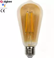 Innosmart Smart Filament Lamp E27 - Slimme verlichting - Werkt met Google en Alexa - Zigbee - Vergelijkbaar met - E27 - Smart home - E27 - Innr E27