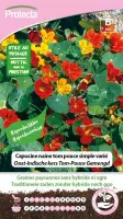 Protecta Bloemen zaden: Oost-Indische kers Tom-Pouce Gemengd | Kapucijnbloem