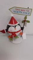 Pinguïn kerstdecoratie