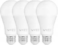 Wyze Bulb 4 Pack| 800 Lumen Tunable White LED WiFi