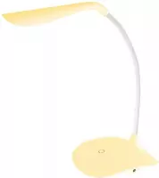 LED Bureaulamp tafellamp flexibel met touch dimmer (geel)