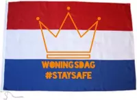 Nederlandse vlag Koningsdag | Woningsdag