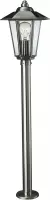 Massive Gavelston Lantaarnpaal Inox - 60W